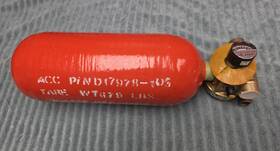 D17978-105 Zodiac P/n - Aircraft Slide Reservoir And Valve Assembly- Boeing 757