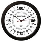 Zt24hr14-w Zt24hr14 Trintec Hour Military Wall Clock In White Zt24hr14-w Zt24hr14 Trintec Hour Military Wall Clock In White