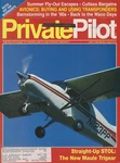 Private Pilot (jul 1991) Maule Tri-gear Stol, Cessna 177RG, Transponders, News. Fixed Price $12.00.