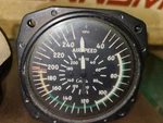 Cessna Airspeed Indicator 40-250 Mph. 40-220 Kts.. Fixed Price $150.00.