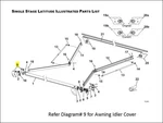 Carefree Rv R001785-006 Awning-repair Parts. Fixed Price $33.01.