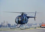 1975 Hughes 500 Helicopter N9212F Blue Hovering Aircraft Aviation 35MM Slide. Fixed Price $29.99.