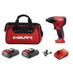 12-VOLT Lithium-ion 1/4 In. Cordless Impact Driver Sid 2-A Kit With Battery, Cha. Fixed Price $416.64.