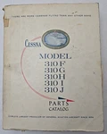 Cessna Parts Catalog Models 310F 310G 310H 310I 310J Aviation Aircraft. Fixed Price $84.99.