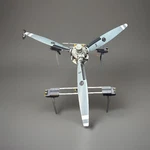 3AF32C92-NR Mccauley Three Blade Propeller Assembly Heated With Rear Bulkhead. Fixed Price $4889.00.