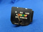 Stewart-warner Aircraft Oil Pressure Psi Gauge 5653131. Fixed Price $89.95.