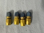 Four Eaton Aeroquip M83798/1-6 AN818 Hose Fittings. Fixed Price $80.00.