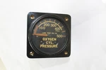 Vintage Aircraft G.e. Low Pressure Oxygen Indicator M5718624 New Surplus. Fixed Price $60.00.