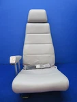 Beech Baron Leather Seat #3 Passenger Dove Gray P/n 102-530094-3 (0218-74). Fixed Price $888.00.
