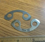 (2) Lycoming 72078 Lock Plates, Camshaft Gear Bolts. Fixed Price $5.03.