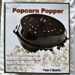 New Rome Original Popcorn Popper, 2 QT/8 Cups, Campfire Steel Enamel. Fixed Price $19.99.