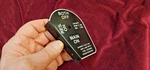 Ryan Aircraft PT-22 Fuel Switch Plate 1940'S. Fixed Price $285.00.