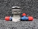 C166006-0101 (use: C166006-0104) Cessna 182M Oxygen Valve. Fixed Price $56.00.