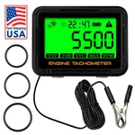 Small Engine Tachometer Rpm Gauge 0-18000 IP68 Waterproof Hour Backlight. Fixed Price $20.89.