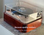 Thorens, Cover For, TD124, TD-124 Mkii, Swiss Quality, Hotte, Haube Teca. Fixed Price $279.00.