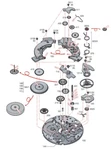 New Eta 2892 Watch Parts (stems, Fork, Wheels, Bridges, Jewels, +). Fixed Price $13.56.