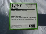 Parker Airborne Filter 1J4-7. Fixed Price $30.00.
