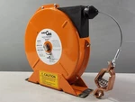 Surplus New Crouse-hinds SDR50 Static Discharge Reel W/ Steel Aircraft Cable. Fixed Price $515.20.