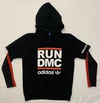 Men's Run Dmc Hooded Short Sweatshirt With Long Sew In Size Large. Fixed Price $26.39.