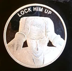 Hunter Biden Lock Him Up President Trump CAMPAIGNBULLION-0.999 Silver 1 Oz Coin. Fixed Price $164.99.
