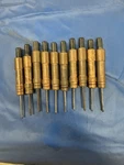 1/8 #30 Wedgelock Cleco Cylindrical Draw Body Fastener -used Lot Of 10. Fixed Price $23.97.