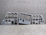 0813594-13, 0813593-7 Cessna 310Q Instrument Shock Panel Set. Fixed Price $560.00.