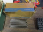 10 Nos Western 1/4" 6" Extended Prong Plain Steel Cotter Pins Lot Usa. Fixed Price $10.00.