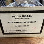 New David Clark Aviation Belt Station Push To Talk Model U3410 P/n 12952G-01. Fixed Price $65.00.
