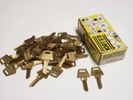 Vtg Lot Of 50 U.s. Lock Uncut Key Blanks US21SB-SC7 Nos. Fixed Price $22.46.