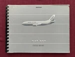 Boeing 737-300 Status Report 1983 Spiral Brochure. Fixed Price $186.89.