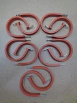 Umpco Aircraft Hose Clamps MS21919WH33 Set Of 10 Each New. Fixed Price $19.00.