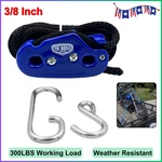 Tie Boss - 3/8 Inch, Heavy Duty, (300 Lbs Working Load Limit), Weather Resistant. Fixed Price $37.03.