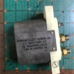 AN2552-3A Burton Aircraft External Power Receptacle Plug Cessna Vintage Nib. Fixed Price $87.98.