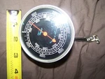 Vintage Taylor No. 6203 Altimeter Gauge Airplane, Auto With Bracket & Instruct. Fixed Price $97.50.