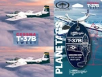 Planetag Real Aircraft Skin Cessna T-37B Tweet 61-2915 Blue. Fixed Price $129.00.