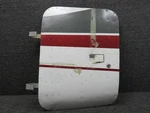 0711629-5 Cessna 182M Baggage Door Assembly (worn) (striped). Fixed Price $280.00.