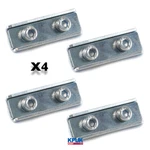 Kart Allan Key Clamps For Throttle And Brake Cable Pack Of 4 New Parts Uk. Fixed Price $10.21.