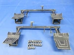 Cessna 150L Rudder Bar & Pedals P/n 1460320-1 (1024-2173). Fixed Price $488.50.