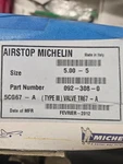 Michelin Airstop Inner Tube C172 Cessna 5.00X5. Fixed Price $125.00.