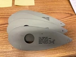 Piper End Plate (4 Covers). Fixed Price $200.00.