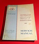 Vintage Cessna Skywagon 207 Series Service Manual 1969 Good Shape!. Fixed Price $39.99.