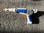 Unimax Toys 1991 Laser Pistol Plasma Space Ray Light Up Blaster Tested. Fixed Price $35.00.