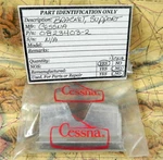 Cessna Support Bracket Tank Vent Shield 0823403-2 Nos. Fixed Price $66.00.