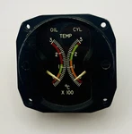 Weston Dual Temp Indicator Thermometer Thermocouple. Fixed Price $39.95.