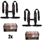 Stv Motorsports Auto Seat Belt Harness 4 Point 2" Rzr XP1K Yamaha Can-am (pair). Fixed Price $120.00.