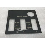Tap Air Portugal Boeing 727 Engine Start Control Light Plate, 10-60725-1107. Fixed Price $69.99.