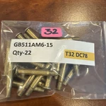 Quantity- 22 GB511AM6-15 HL62PB6-15 New. T32 DC78. Fixed Price $17.88.