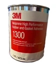 3M 1300 Yellow Neoprene High Performance Rubber And Gasket Adhesive Pint. F7. Fixed Price $75.00.