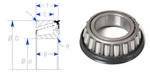 13600-LA 902A1 Sealed Cone Only Roller Bearing Timken Enduro Brand Ships Fast!. Fixed Price $19.56.