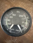 Beechcraft Oil Temp & Pressure Indicator P/n 101-384122-5 (ar). Fixed Price $150.00.